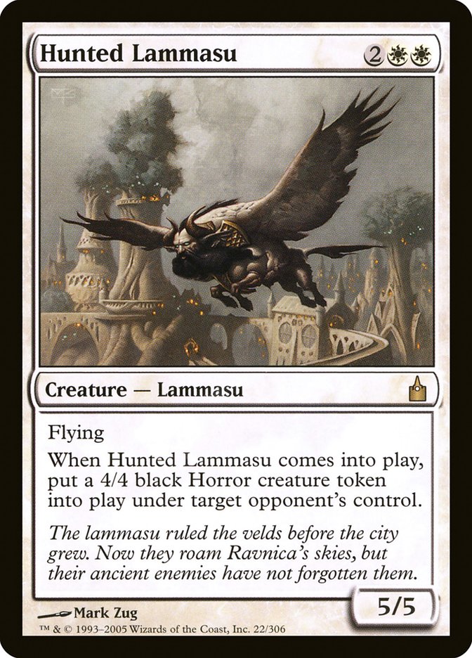 Hunted Lammasu [Ravnica: City of Guilds] | L.A. Mood Comics and Games