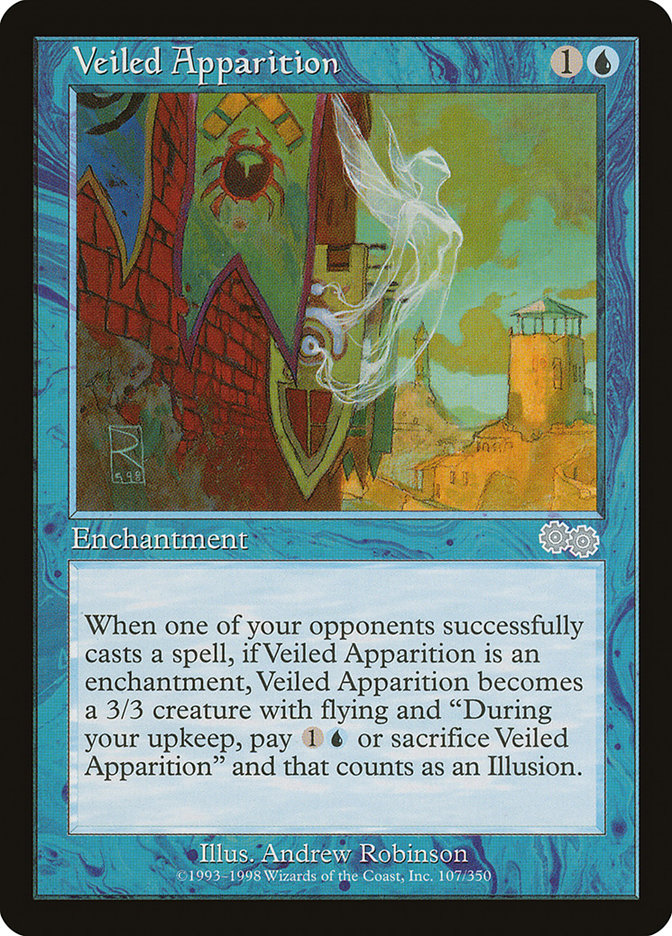 Veiled Apparition [Urza's Saga] | L.A. Mood Comics and Games