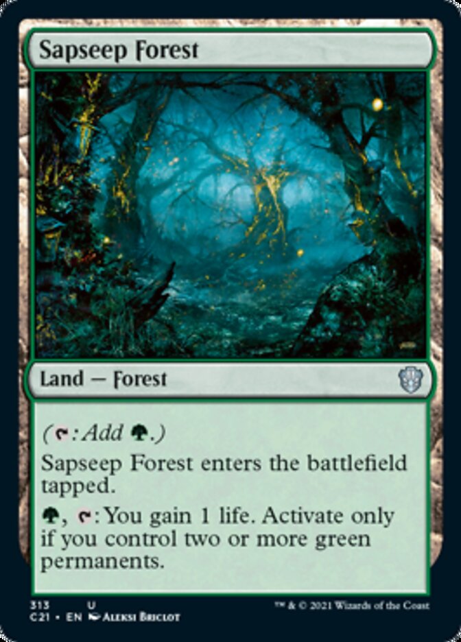 Sapseep Forest [Commander 2021] | L.A. Mood Comics and Games