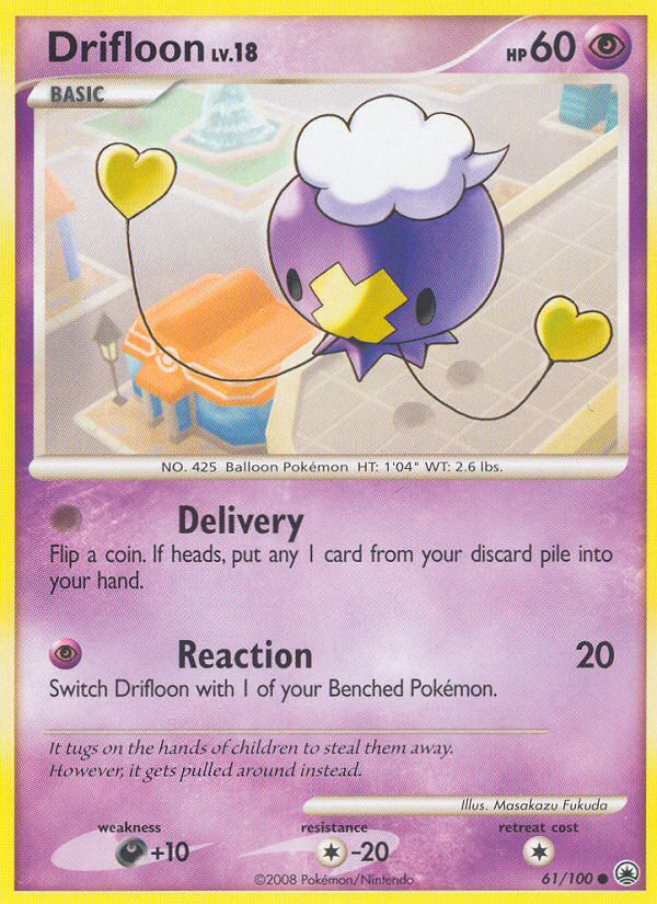 Drifloon (61/100) [Diamond & Pearl: Majestic Dawn] | L.A. Mood Comics and Games