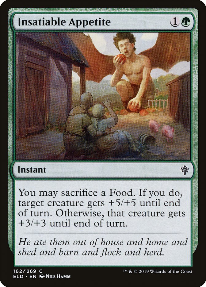 Insatiable Appetite [Throne of Eldraine] | L.A. Mood Comics and Games