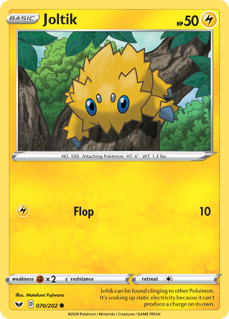 Joltik (070/202) [Sword & Shield: Base Set] | L.A. Mood Comics and Games