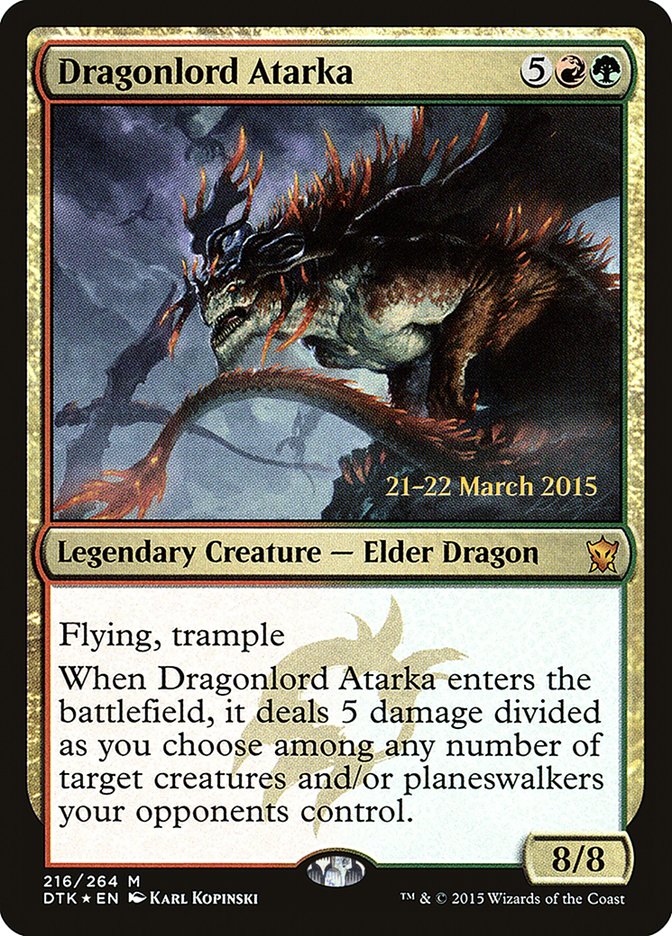 Dragonlord Atarka [Dragons of Tarkir Prerelease Promos] | L.A. Mood Comics and Games
