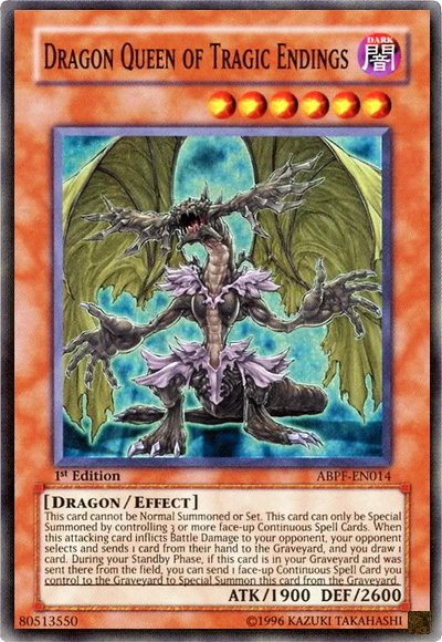 Dragon Queen of Tragic Endings [ABPF-EN014] Super Rare | L.A. Mood Comics and Games