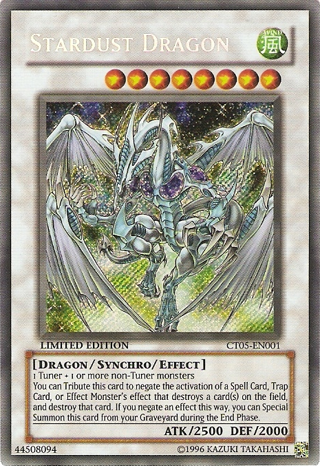 Stardust Dragon [CT05-EN001] Secret Rare | L.A. Mood Comics and Games