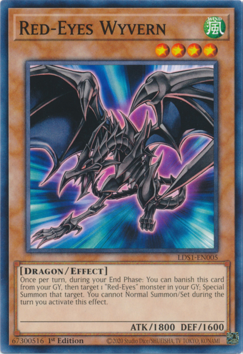 Red-Eyes Wyvern [LDS1-EN005] Common | L.A. Mood Comics and Games