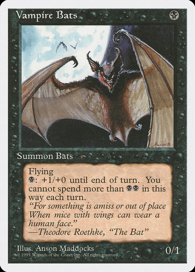 Vampire Bats [Fourth Edition] | L.A. Mood Comics and Games