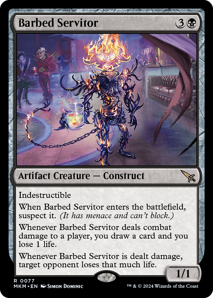 Barbed Servitor [Murders at Karlov Manor] | L.A. Mood Comics and Games