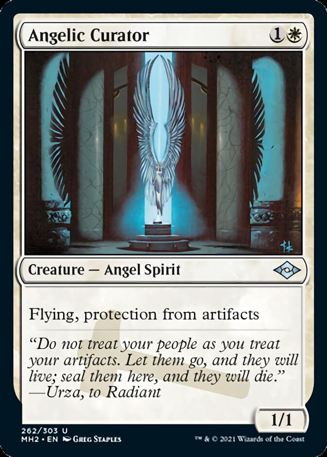 Angelic Curator (Foil Etched) [Modern Horizons 2] | L.A. Mood Comics and Games