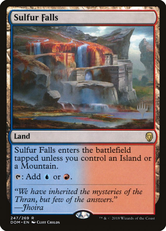 Sulfur Falls (Promo Pack) [Dominaria Promos] | L.A. Mood Comics and Games