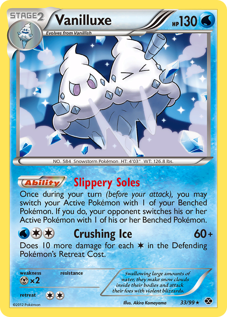 Vanilluxe (33/99) [Black & White: Next Destinies] | L.A. Mood Comics and Games