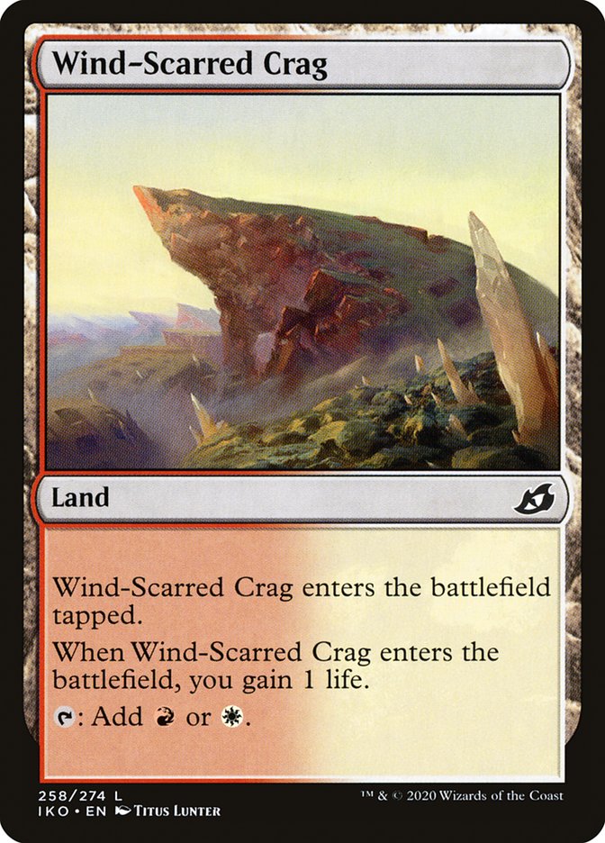 Wind-Scarred Crag [Ikoria: Lair of Behemoths] | L.A. Mood Comics and Games