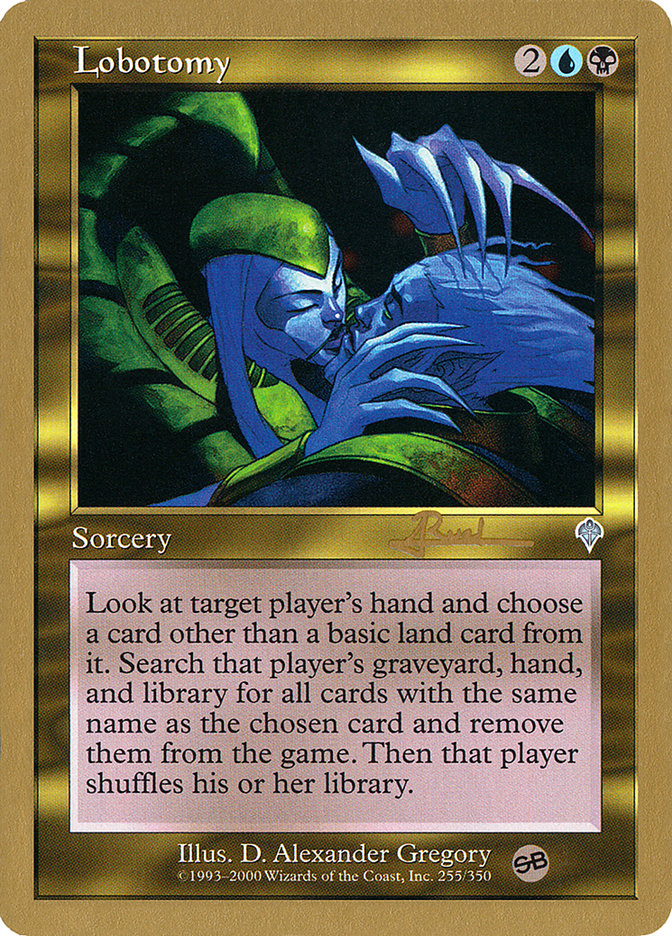Lobotomy (Antoine Ruel) (SB) [World Championship Decks 2001] | L.A. Mood Comics and Games