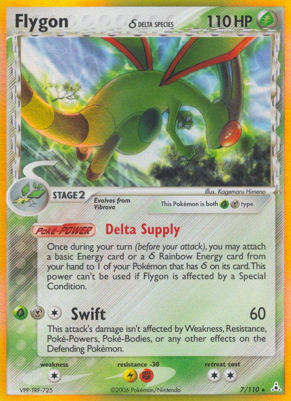 Flygon (7/110) (Delta Species) [EX: Holon Phantoms] | L.A. Mood Comics and Games