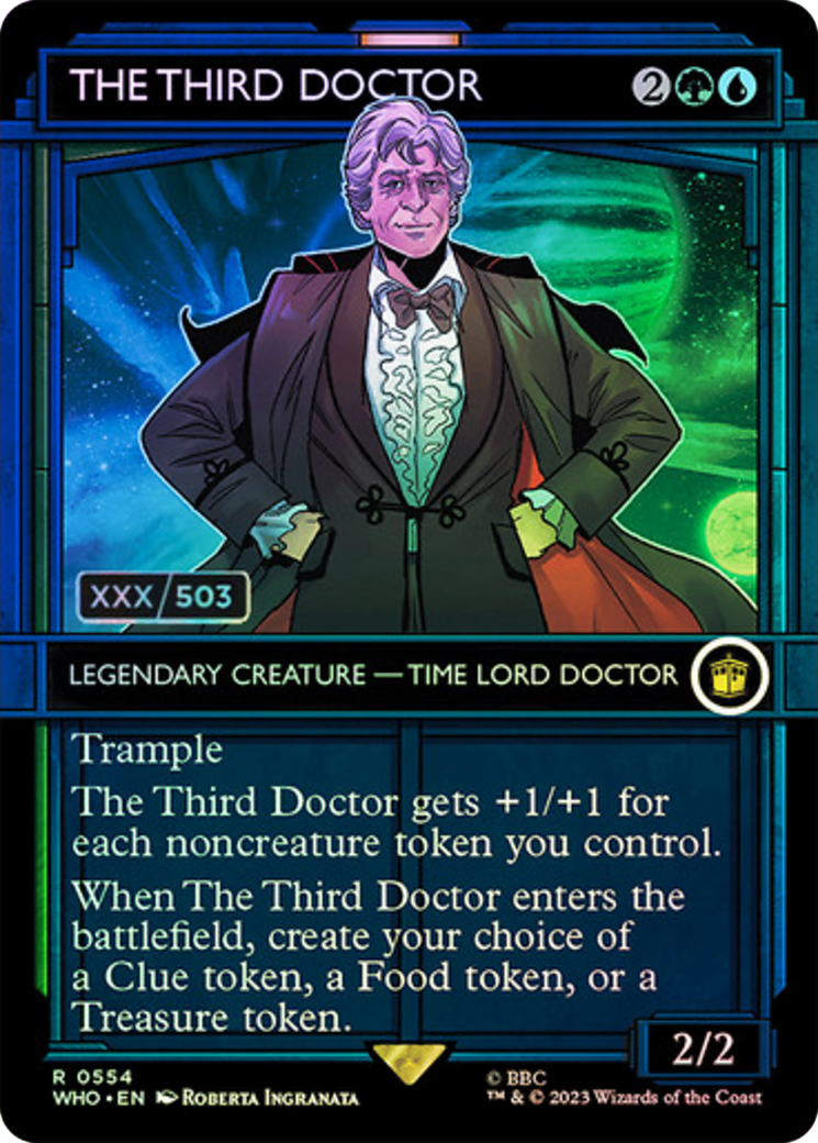 The Third Doctor (Serial Numbered) [Doctor Who] | L.A. Mood Comics and Games