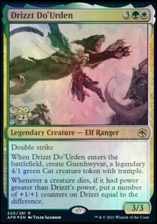 Drizzt Do'Urden [Dungeons & Dragons: Adventures in the Forgotten Realms Prerelease Promos] | L.A. Mood Comics and Games