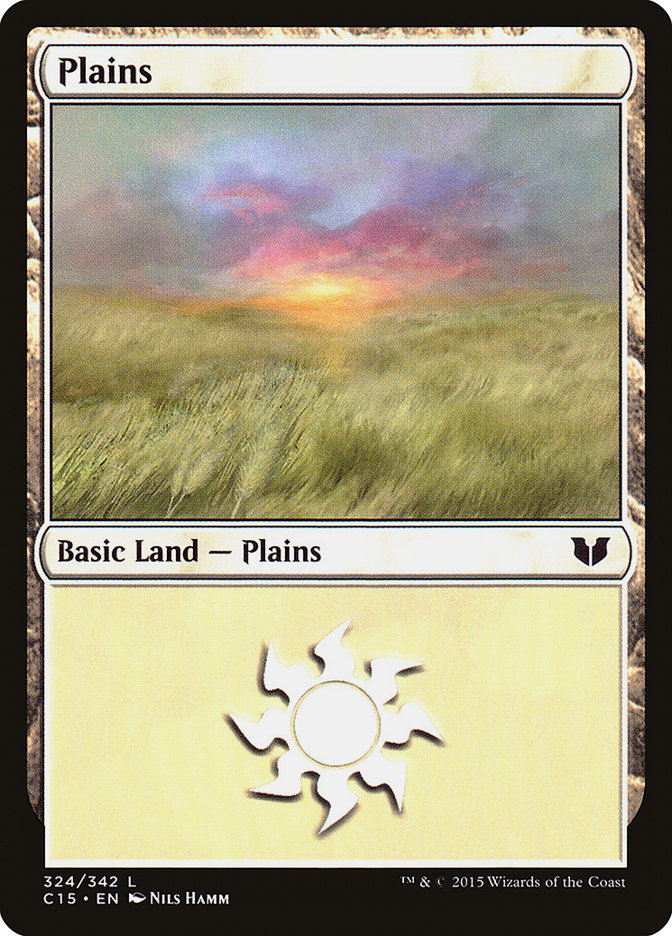 Plains (324) [Commander 2015] | L.A. Mood Comics and Games