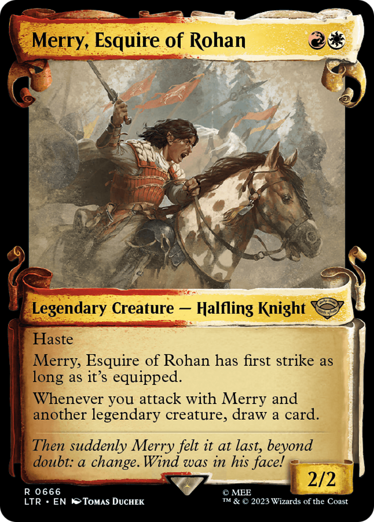 Merry, Esquire of Rohan [The Lord of the Rings: Tales of Middle-Earth Showcase Scrolls] | L.A. Mood Comics and Games