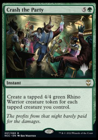 Crash the Party (Promo Pack) [Streets of New Capenna Commander Promos] | L.A. Mood Comics and Games