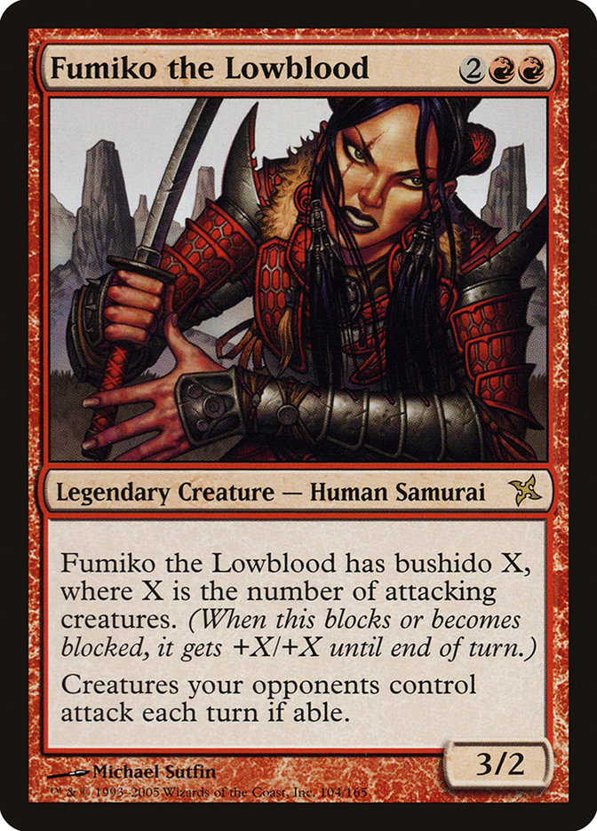 Fumiko the Lowblood [Betrayers of Kamigawa] | L.A. Mood Comics and Games