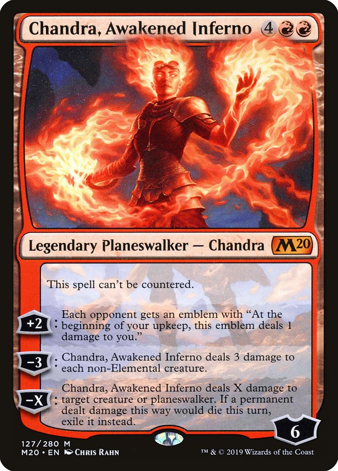 Chandra, Awakened Inferno [Core Set 2020] | L.A. Mood Comics and Games