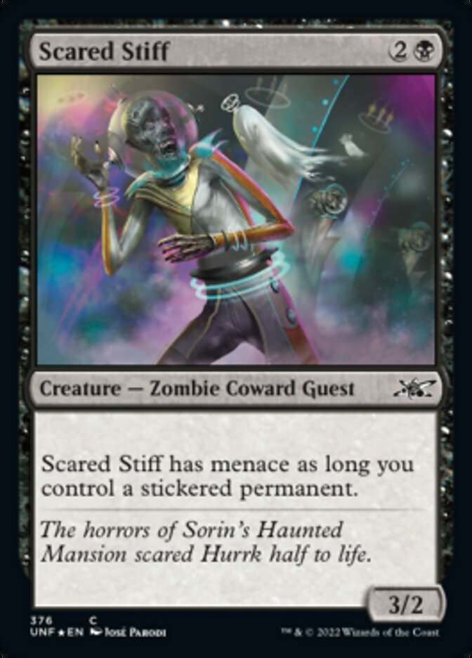 Scared Stiff (Galaxy Foil) [Unfinity] | L.A. Mood Comics and Games