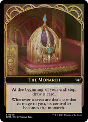 Copy (54) // The Monarch Double-Sided Token [Commander Masters Tokens] | L.A. Mood Comics and Games