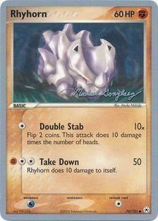 Rhyhorn (70/101) (King of the West - Michael Gonzalez) [World Championships 2005] | L.A. Mood Comics and Games