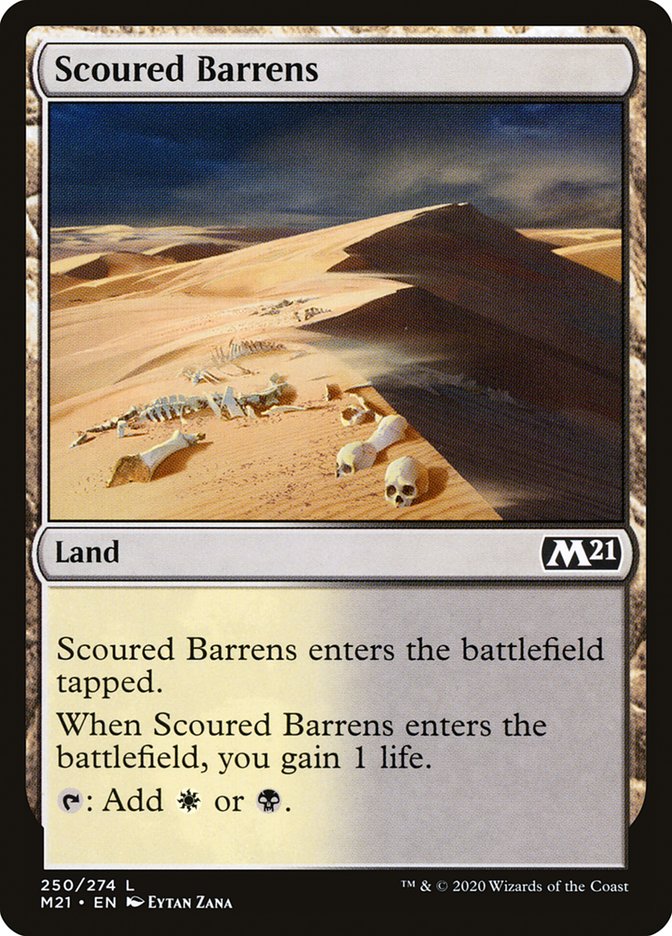 Scoured Barrens [Core Set 2021] | L.A. Mood Comics and Games