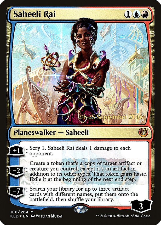 Saheeli Rai [Kaladesh Prerelease Promos] | L.A. Mood Comics and Games