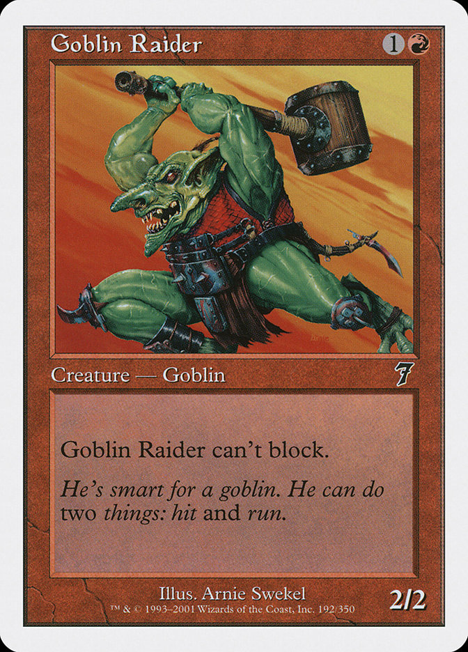 Goblin Raider [Seventh Edition] | L.A. Mood Comics and Games