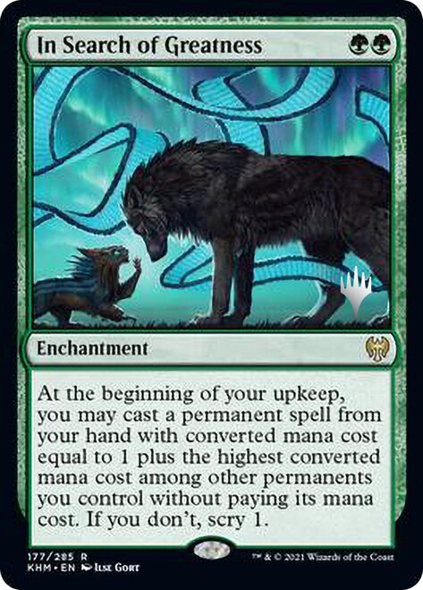 In Search of Greatness (Promo Pack) [Kaldheim Promos] | L.A. Mood Comics and Games