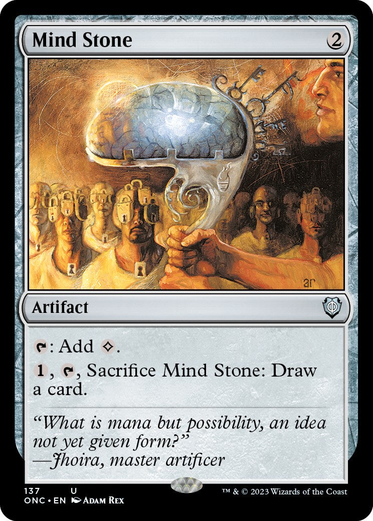 Mind Stone [Phyrexia: All Will Be One Commander] | L.A. Mood Comics and Games