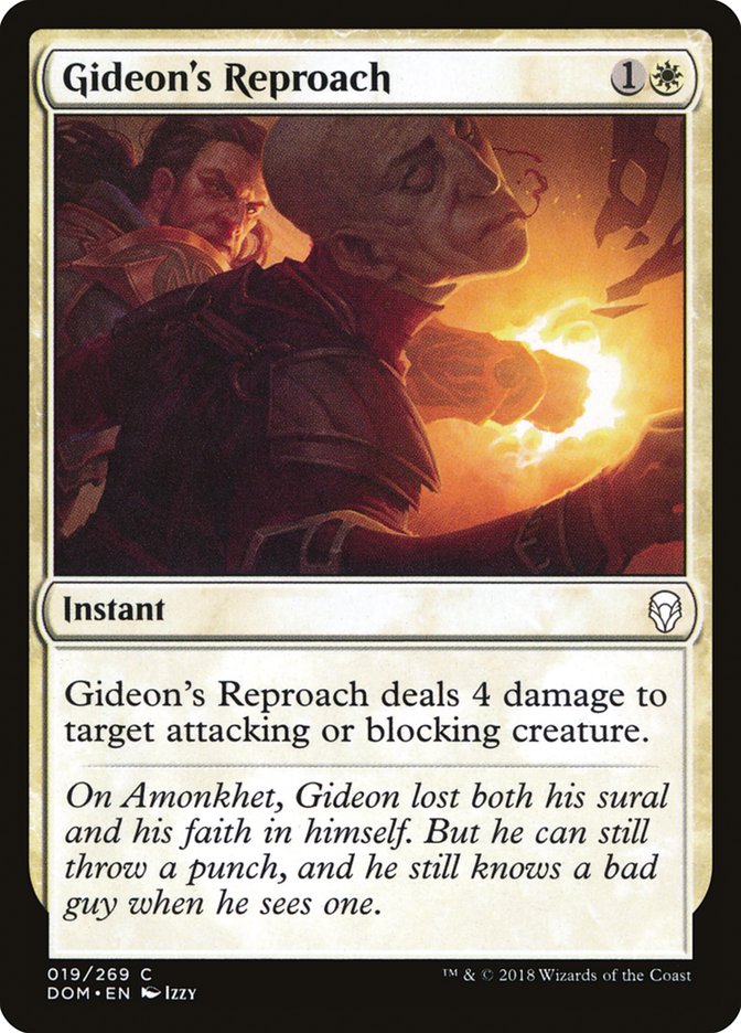 Gideon's Reproach [Dominaria] | L.A. Mood Comics and Games