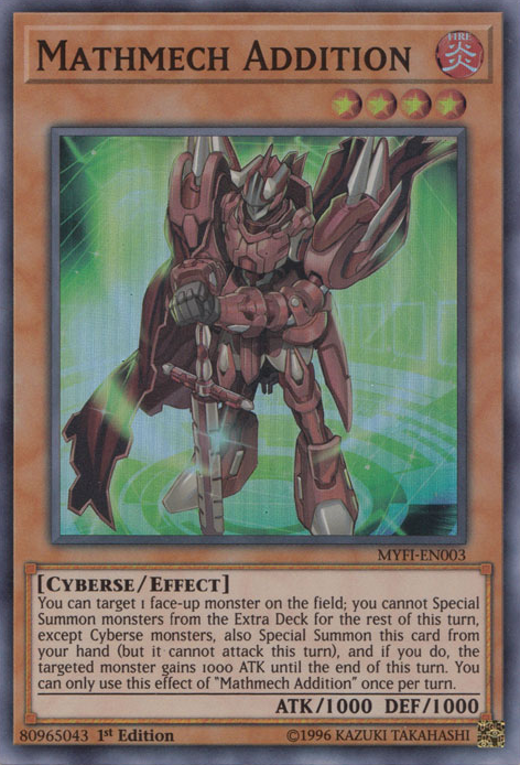 Mathmech Addition [MYFI-EN003] Super Rare | L.A. Mood Comics and Games