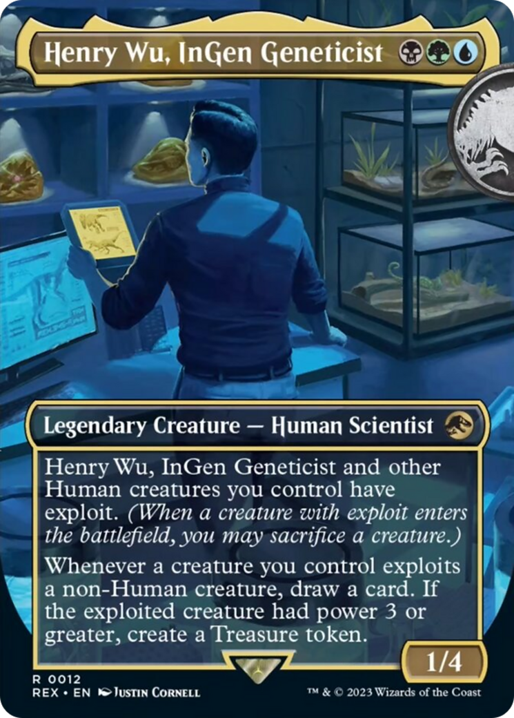 Henry Wu, InGen Geneticist (Borderless) [Jurassic World Collection] | L.A. Mood Comics and Games