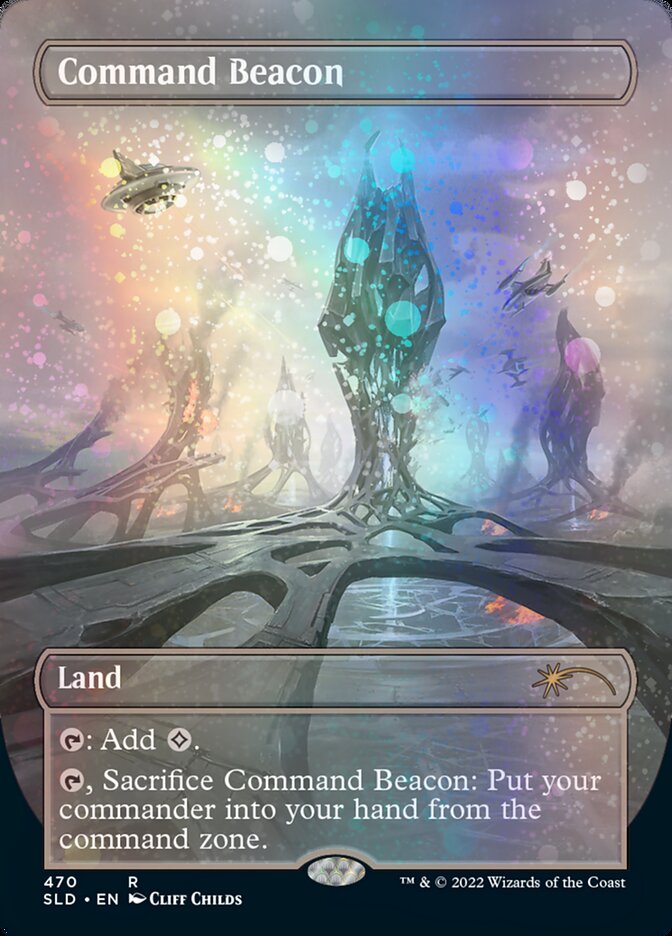 Command Beacon (Galaxy Foil) [Secret Lair Drop Series] | L.A. Mood Comics and Games