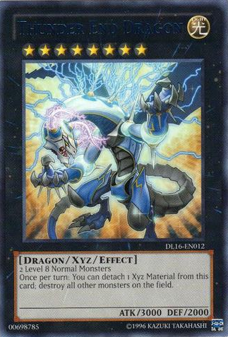 Thunder End Dragon (Blue) [DL16-EN012] Rare | L.A. Mood Comics and Games