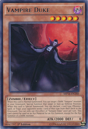 Vampire Duke [MP14-EN180] Rare | L.A. Mood Comics and Games