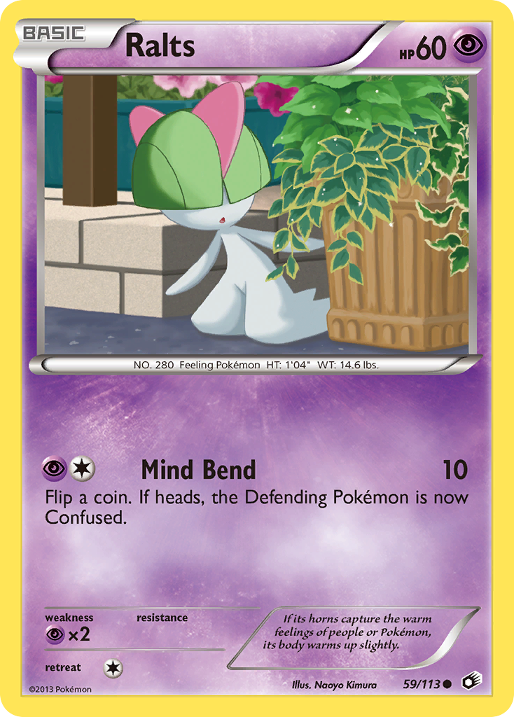 Ralts (59/113) [Black & White: Legendary Treasures] | L.A. Mood Comics and Games