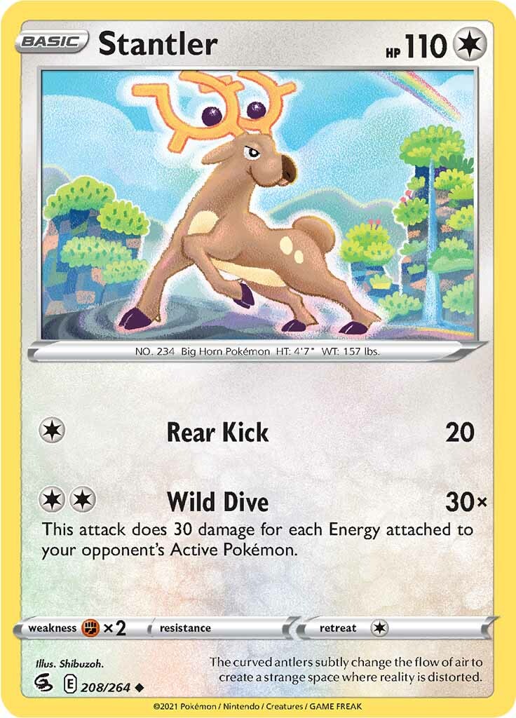 Stantler (208/264) [Sword & Shield: Fusion Strike] | L.A. Mood Comics and Games