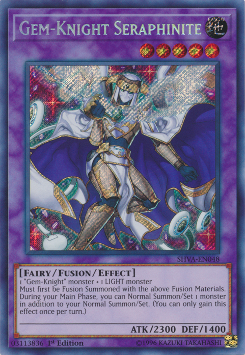 Gem-Knight Seraphinite [SHVA-EN048] Secret Rare | L.A. Mood Comics and Games