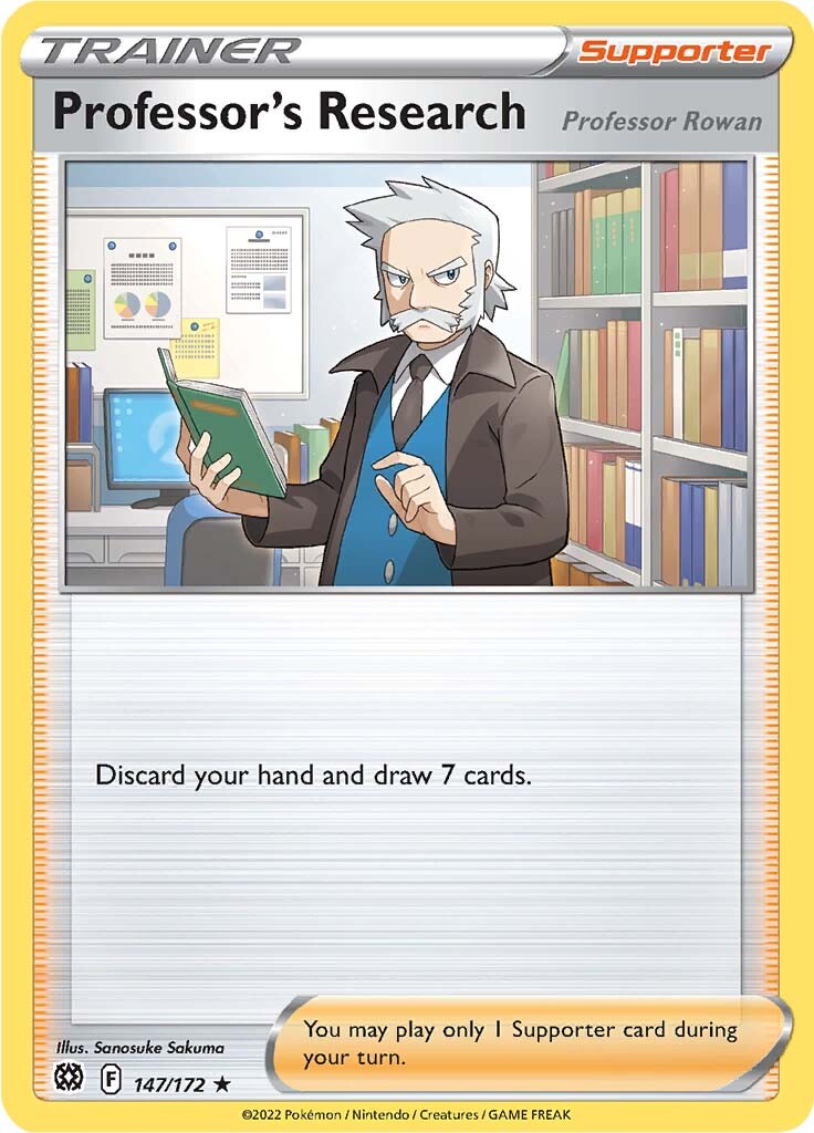 Professor's Research (147/172) (Theme Deck Exclusive) [Sword & Shield: Brilliant Stars] | L.A. Mood Comics and Games