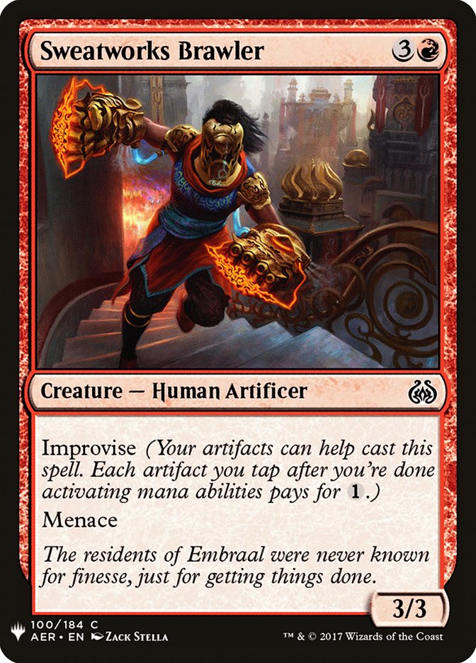 Sweatworks Brawler [Mystery Booster] | L.A. Mood Comics and Games