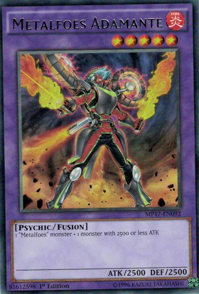 Metalfoes Adamante [MP17-EN092] Rare | L.A. Mood Comics and Games