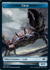 Crab // Treasure (21) Double-Sided Token [Modern Horizons 2 Tokens] | L.A. Mood Comics and Games