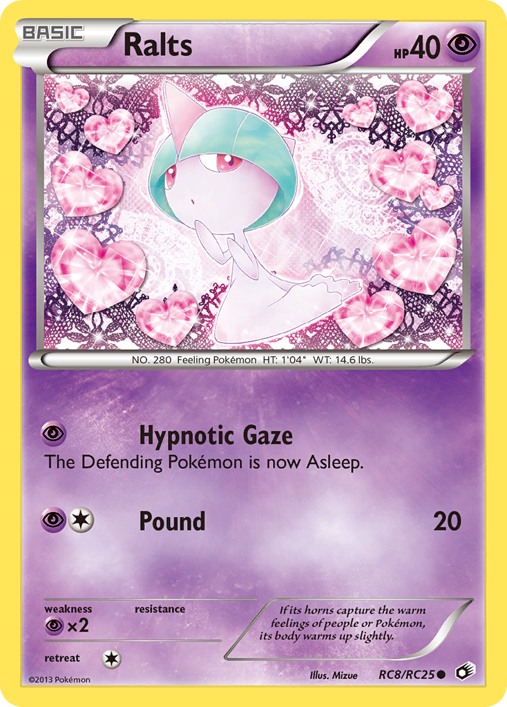 Ralts (RC8/RC25) [Black & White: Legendary Treasures] | L.A. Mood Comics and Games