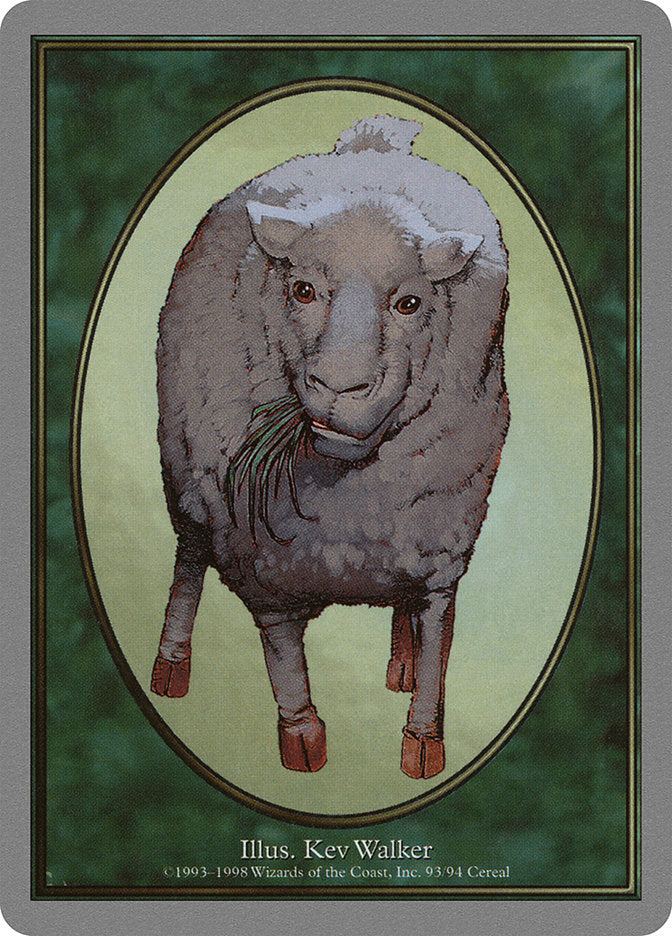 Sheep Token [Unglued Tokens] | L.A. Mood Comics and Games