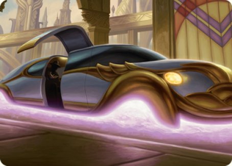 Mysterious Limousine Art Card [Streets of New Capenna Art Series] | L.A. Mood Comics and Games