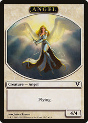 Angel // Demon Double-Sided Token [Open the Helvault] | L.A. Mood Comics and Games
